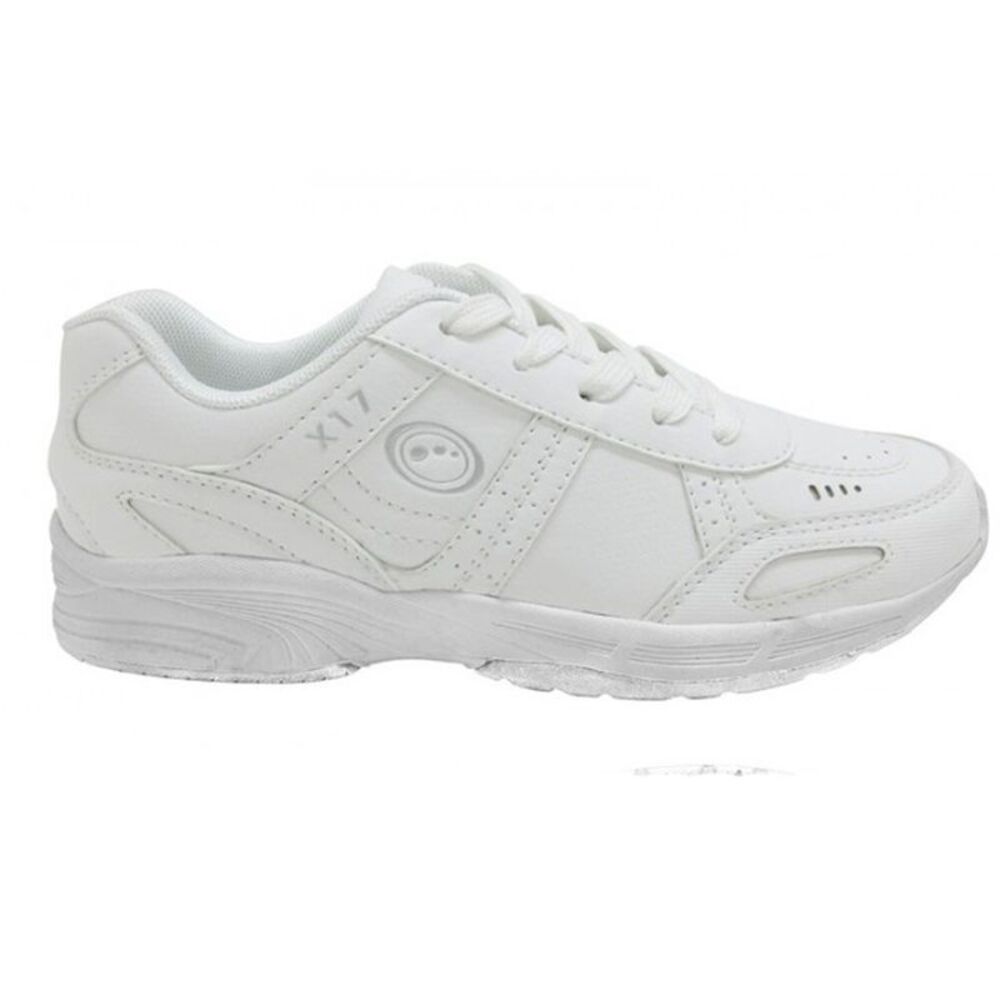 Optimum Childrens/Kids School Sneakers / White